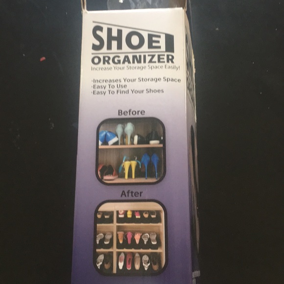 Too many shoes? Must have stackable shoe organizer - Picture 3 of 4